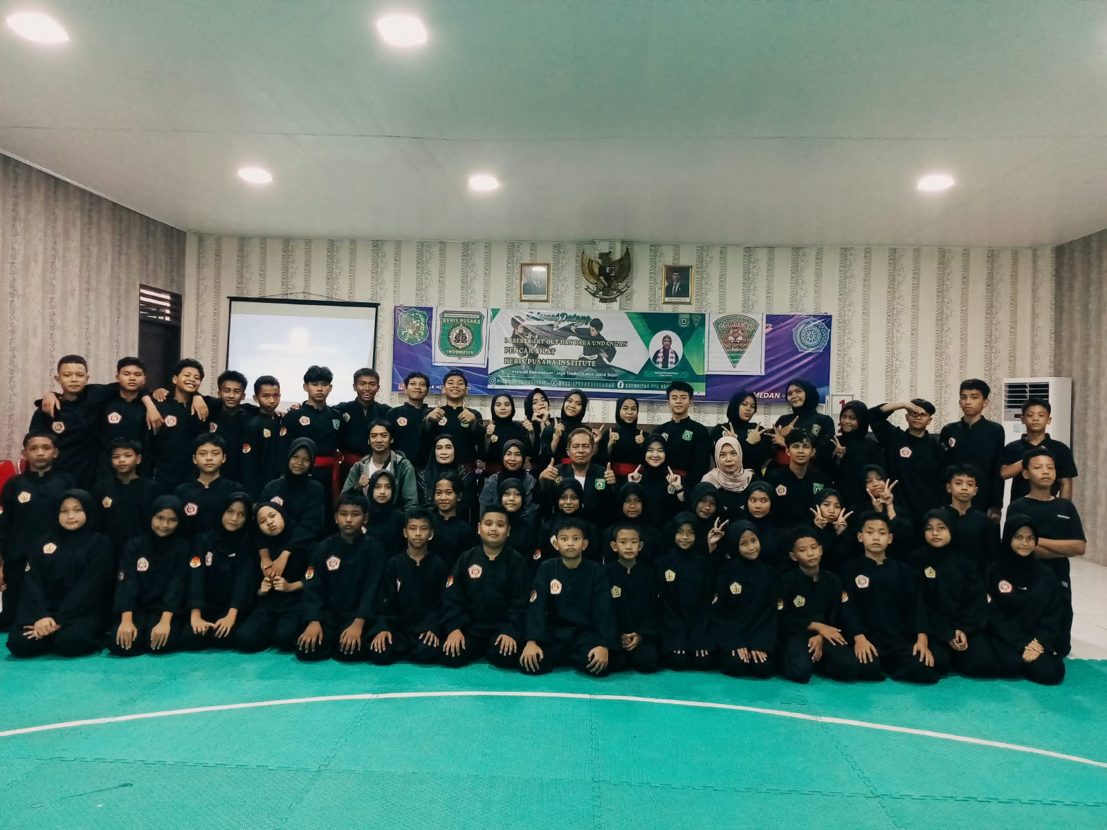 Uji coba sistem skor digital pencak silat